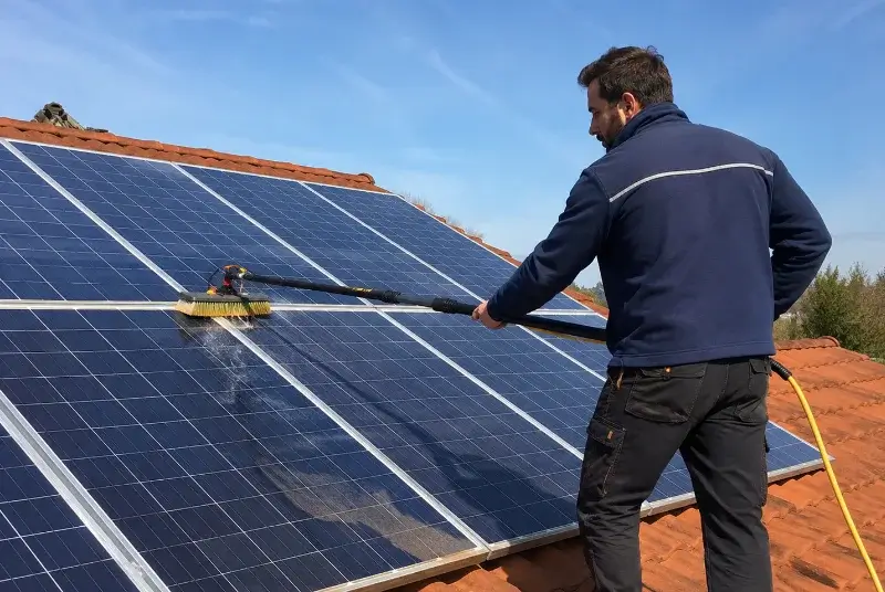 Nettoyage et entretien de panneaux solaires à Saint-Julien-en-Genevois